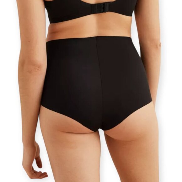 BNWT Aerie No Show High Waisted Black Cheeky Underwear Bottoms | XS - Picture 2 of 10